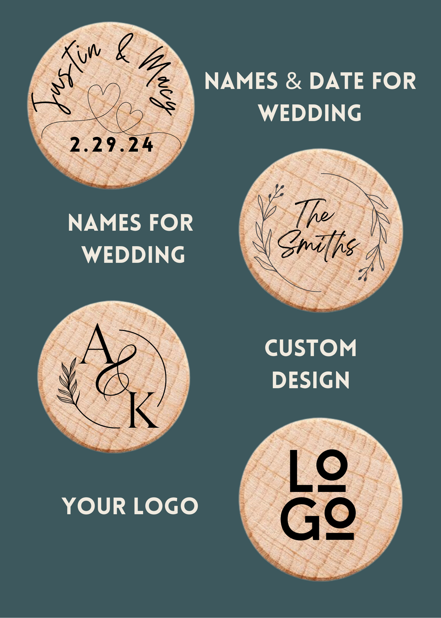 Custom Reusable Wine Corks