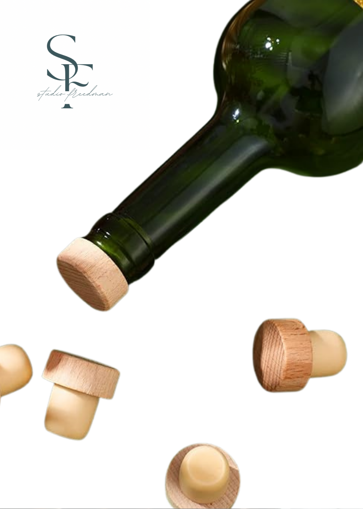 Custom Reusable Wine Corks